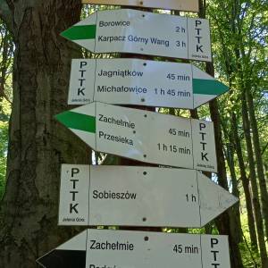 Przełęcz Żarska pod Chojnikiem - przelecz zarska pod chojnikiem 5