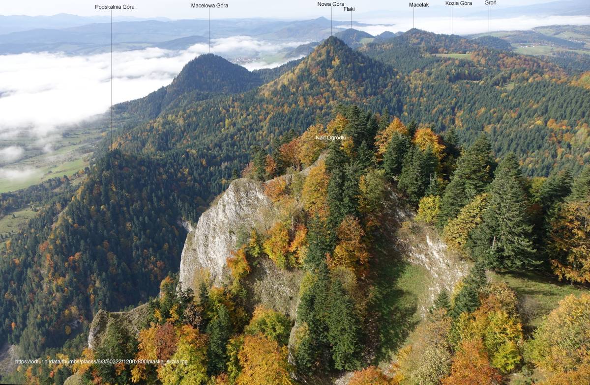 Nad Ogródki (940 m n.p.m.) - nad ogrodki