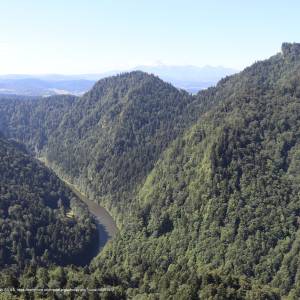 Pieniński Przełom Dunajca - ppn widok z czertezika 2