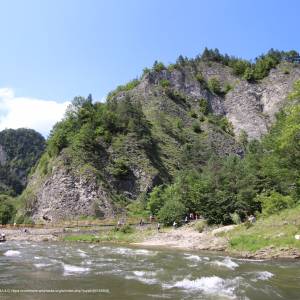 Pieniński Przełom Dunajca - przelom dunajca wylizana 2