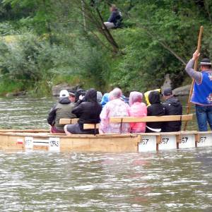 Pieniński Przełom Dunajca - splyw dunajcem tratwa flisacka