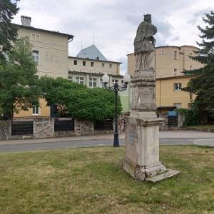 Figura św. Jana Nepomucena w Cieplicach - figura sw jana nepomucena w cieplicach 5