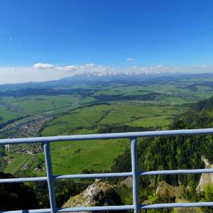 Szlak Trzy Korony z Krościenka nad Dunajcem - pętla - trzy korony szczyt2