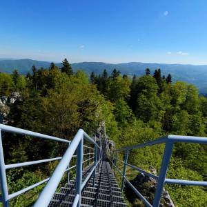 Szlak Trzy Korony ze Sromowiec Niżnych - pętla - trzy korony szczyt 