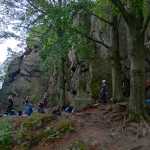 Bukowe Skały w Górach Sokolich - bukowe skaly w gorach sokolich 3