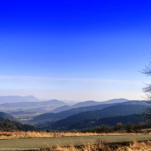 Rudawy Janowickie - rudawy janowickie widok z przeleczy redzinskiej