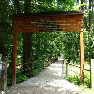 Szlak rowerowy Szczawnica-Czerwony Klasztor - drogapieninska poczatek svk czerwony klasztor