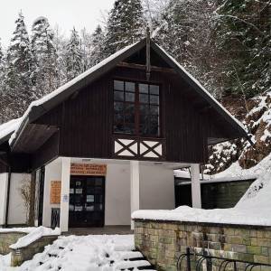 Szlak rowerowy Szczawnica-Czerwony Klasztor - pawilon edukacyjny w szczawnicy3