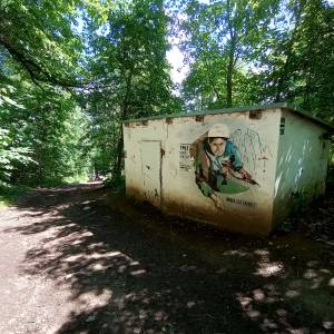 Mural Wandy Rutkiewicz w Górach Sokolich - mural wandy rutkiewicz w gorach sokolich w 2024 roku 4