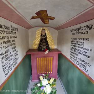 Szlak rowerowy Krościenko-Przełęcz Sosnów - chapel of saint kinga interior