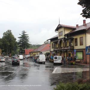 Szlak rowerowy Krościenko-Przełęcz Sosnów - kroscienko nd rynek 2