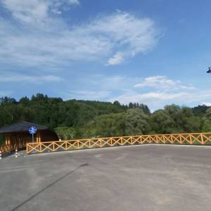 Parking przy kładce w Krościenku nad Dunajcem - parking przy kladce w kroscienku nad dunajcem2