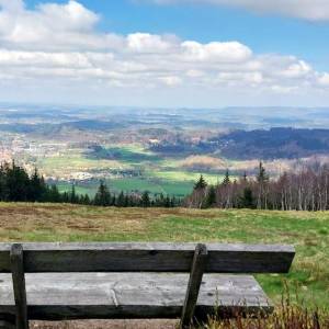 Rudnik (853 m n.p.m.) - punkt widokowy pod rudnikiem 1