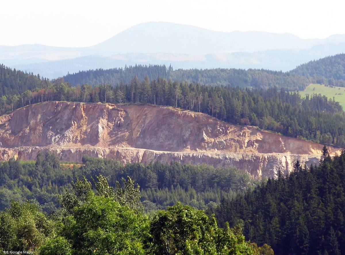 Kopalnia amfibolitu Ogorzelec - kopalnia amfibolitu ogorzelec 2