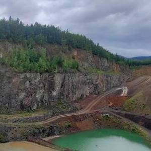 Kopalnia amfibolitu Ogorzelec - kopalnia amfibolitu ogorzelec 5