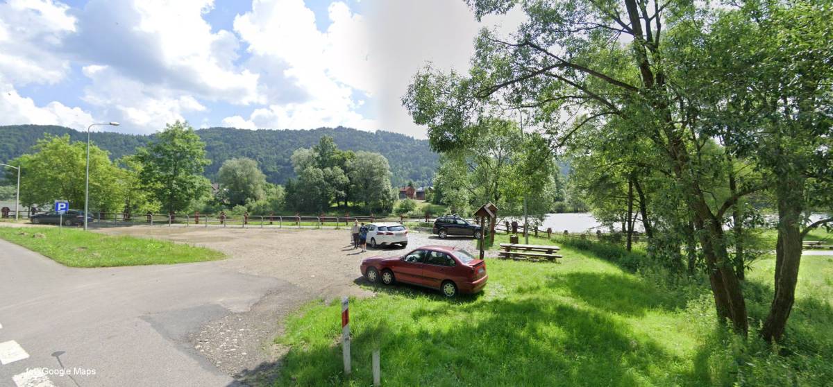 Parking przy Dunajcu - parking przy dunajcu2