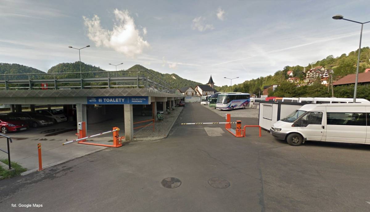 Parking Szczawnica ul. Flisacka - parking szczawnica ul flisacka1