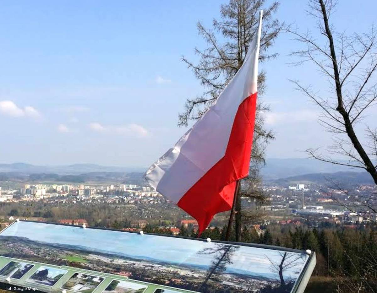 Punkt widokowy Sośnik na Wzgórzu Gapy