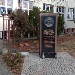 Pomnik Ignacego Kaczmarka w Rudzie Śląskiej - pomnik ignacego kaczmarka w rudzie slaskiej 2