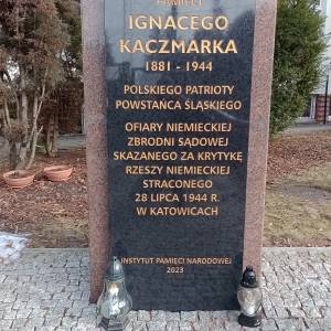 Pomnik Ignacego Kaczmarka w Rudzie Śląskiej - pomnik ignacego kaczmarka w rudzie slaskiej 6