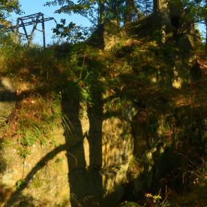 Zamczysko w Borowym Jarze - zamczysko w borowym jarze z 3