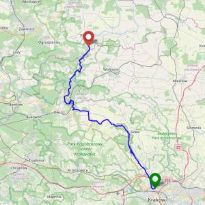 Szlak Orlich Gniazd - szlak orlich gniazd mapa