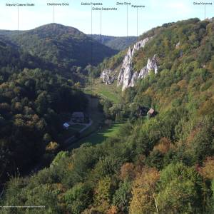 Szlak Park Zamkowy-Jaskinia Ciemna - chelmowa gora opn1