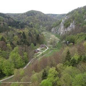 Szlak Park Zamkowy-Jaskinia Ciemna - dolina pradnika opn7 3