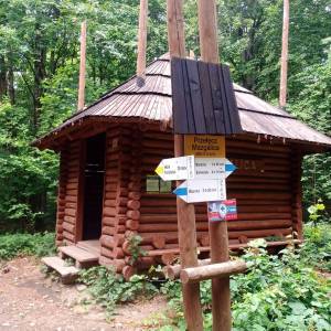 Szlak żółty Przełęcz Mazgalica-Huta Polańska - szlak zolty przelecz mazgalica huta polanska3