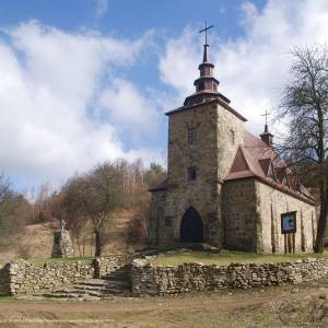 Szlak żółty Przełęcz Mazgalica-Huta Polańska - szlak zolty przelecz mazgalica huta polanska4