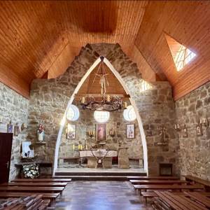 Kościół pw. św.Jana z Dukli i św.Huberta w Hucie Polańskiej - szlak zolty przelecz mazgalica huta polanska8