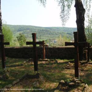 Cmentarz wojskowy na wzgórzu Łokieć - cmentarz nr 6 krempna 17