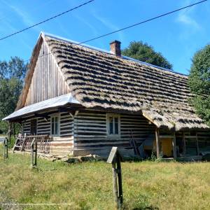 Szlak żółty Tylawa-Baranie - chyza lemkowska w olchowcu