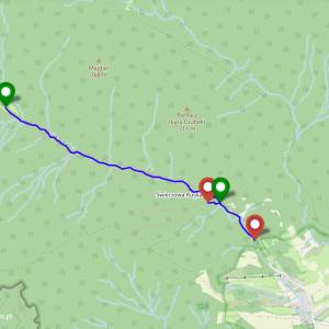 Ścieżka przyrodniczo – kulturowa Świerzowa Ruska - sciezka przyrodniczo kulturowa swierzowa ruska mapa