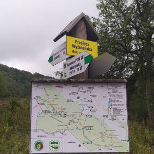 Parking Przełęcz Wyźniańska - parking przelecz wyznianska2