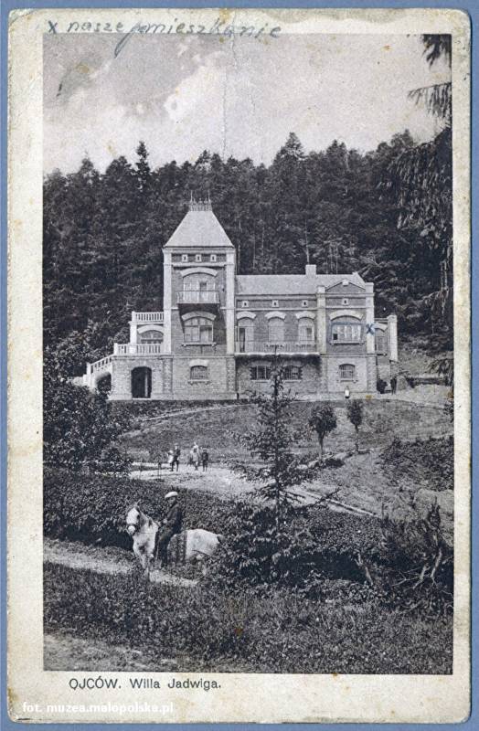 Willa Jadwiga na fotograii prawdopodobnie z lat 1925-1935.