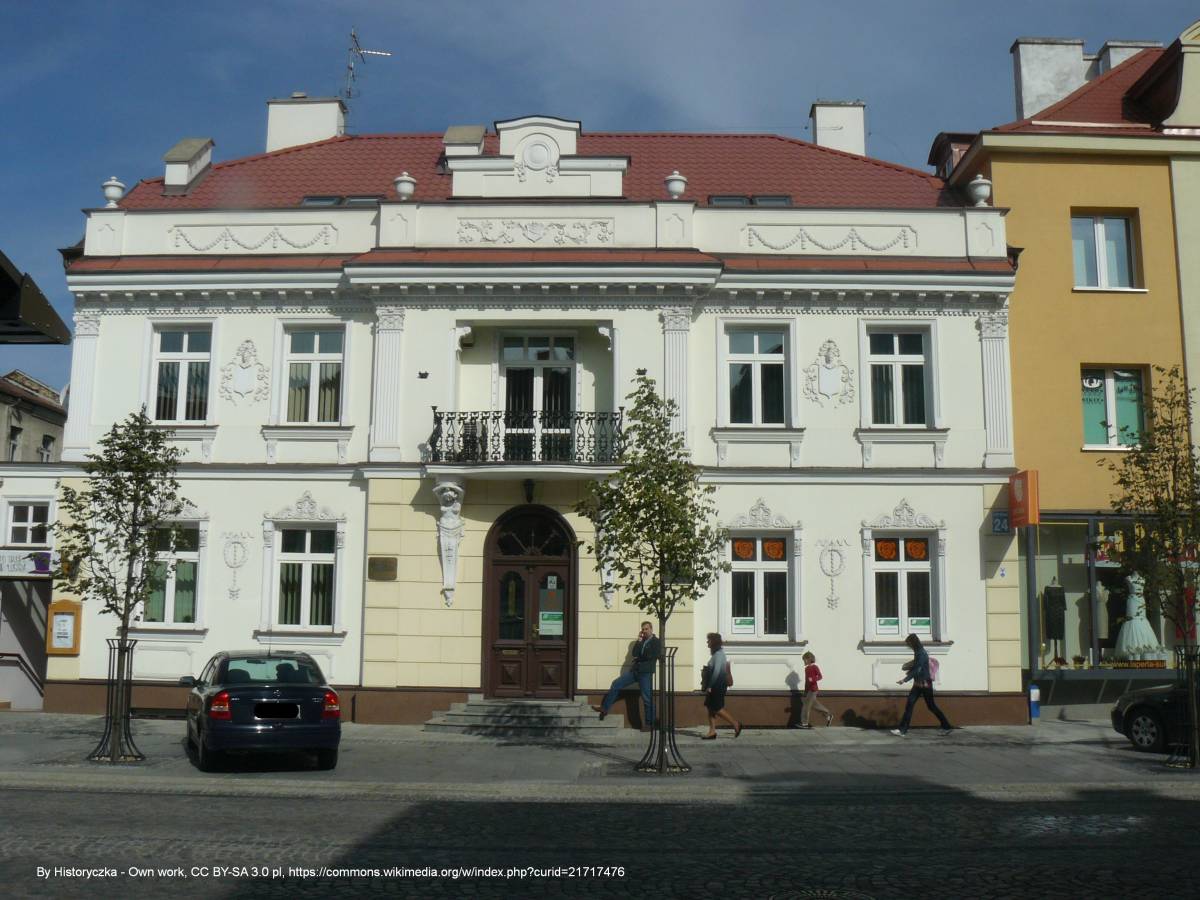 Willa pod Kariatydami w Białymstoku - bialystok ul lipowa 24 bud murowany kamienica ob siedziba banku przelom xix i xx w 02