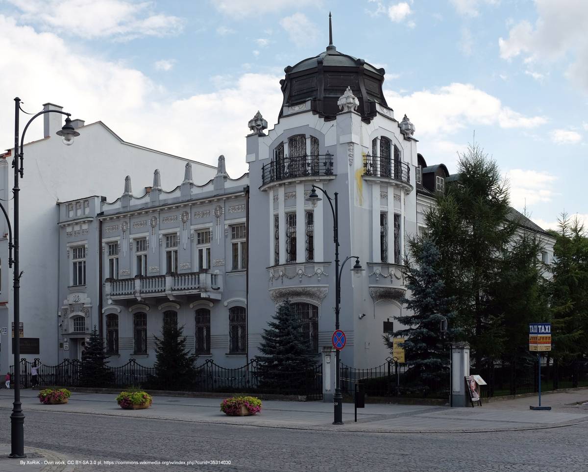 Pałac Nowika w Białymstoku - bialystok palac ok 1900 lipowa 35