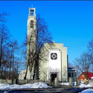 Kościół pw. Niepokalanego Serca Maryi i Matki Bożej Ostrobramskiej w Białymstoku - kosciol katolicki p w niepokalanego serca maryi 1949 1955