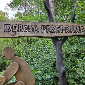 Kładka pieszo-rowerowa Dębowa Przeprawa w Kuczowie - kladka pieszo rowerowa debowa przeprawa w kuczowie 15