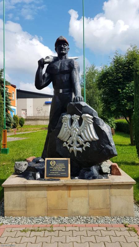 Pomnik Górnika w Słupcu (Nowa Ruda) - pomnik gornika w slupcu nowa ruda gw